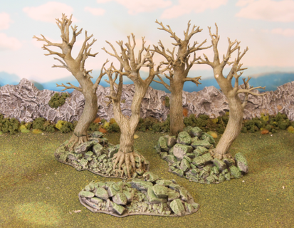pedra árvore natureza plantas 3d print model - Mito3D