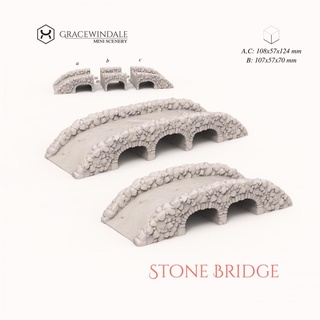 pedra ponte 3d print model - Mito3D