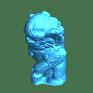 pedra leão 3d print model - Mito3D