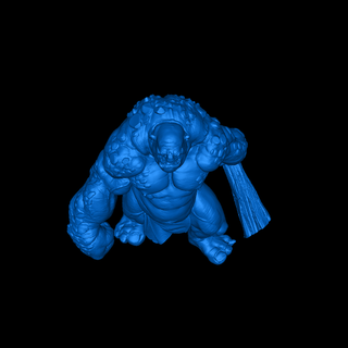 Roca Troll monstruos 3d print model - Mito3D