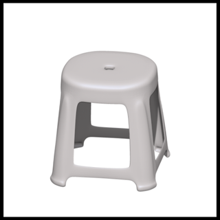 stool Furniture 3d print model - Mito3D