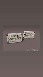 armazenamento micro sd aparelhos eletrônicos 3d print model - Mito3D