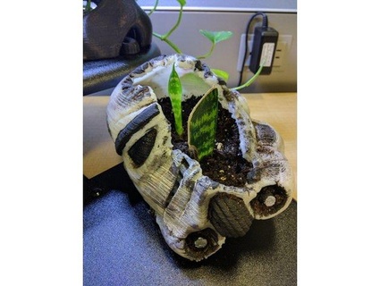 storm trooper planter Nature & Plants 3d print model - Mito3D