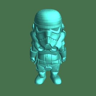 tormenta soldado ficticio caracteres 3d print model - Mito3D