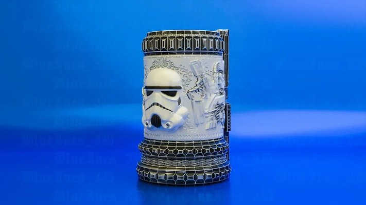 stormtrooper can holder 3d models download creality cloud 3d print model - Mito3D