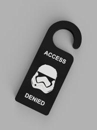 stormtrooper door hanger Household 3d print model - Mito3D