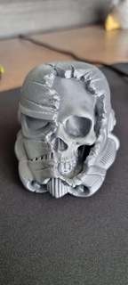 stormtrooper crâne 3d modèles Télécharger créalité nuage personnages 3d print model - Mito3D
