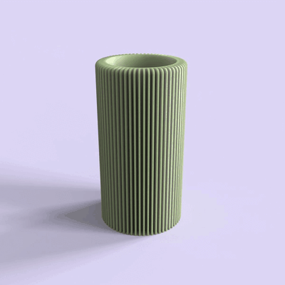 straight vase pencil case container droit pot cra 3d models download creality cloud home decor 3d print model - Mito3D