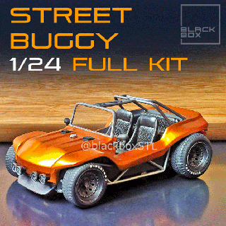 street buggy modelkit 1 24 Man-drawn Vehicles 3d print model - Mito3D