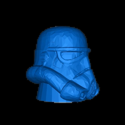 stromtrooper tampa pneu 3d modelos baixar crialidade nuvem 3d print model - Mito3D