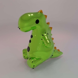 boneca dinossauro brinquedos jogos 3d print model - Mito3D