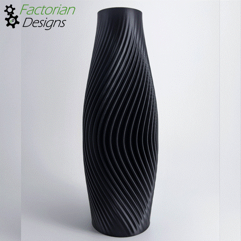 deslumbrante 3d impresso vaso adicionar estilo casa decoração 3D print model - Mito3D