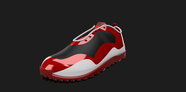 moda leve sapatos acessórios 3d print model - Mito3D
