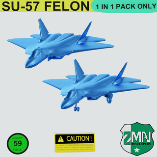 su 57 suçlu v1 gizli dövüşçü jet 3d modeller indir Creality bulut savaş uçakları 3d print model - Mito3D