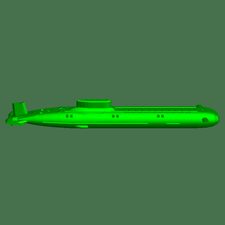 submarino 3d modelos baixar crialidade nuvem brinquedos jogos 3d print model - Mito3D