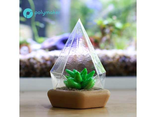 succulent dôme nature plantes 3D print model - Mito3D