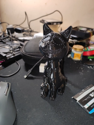 gato azucarero 3d modelos descargar crealidad nube 3d print model - Mito3D