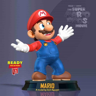 super Mario bros film fan art immaginario personaggi 3d print model - Mito3D