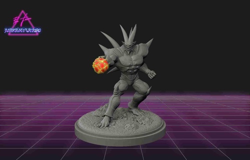 super omega shenron dragon ball gt Fictional Characters 3d print model - Mito3D