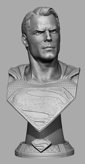 Superman personnages 3d print model - Mito3D