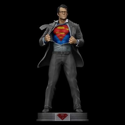 superuomo clark kent 3d modelli scarica creality nube 3d print model - Mito3D