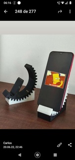 suporte teléfono 3d modelos descargar crealidad nube caracteres 3d print model - Mito3D