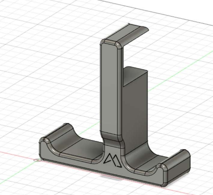 suporte casque Duplo maquinaria equipamento 3D print model - Mito3D