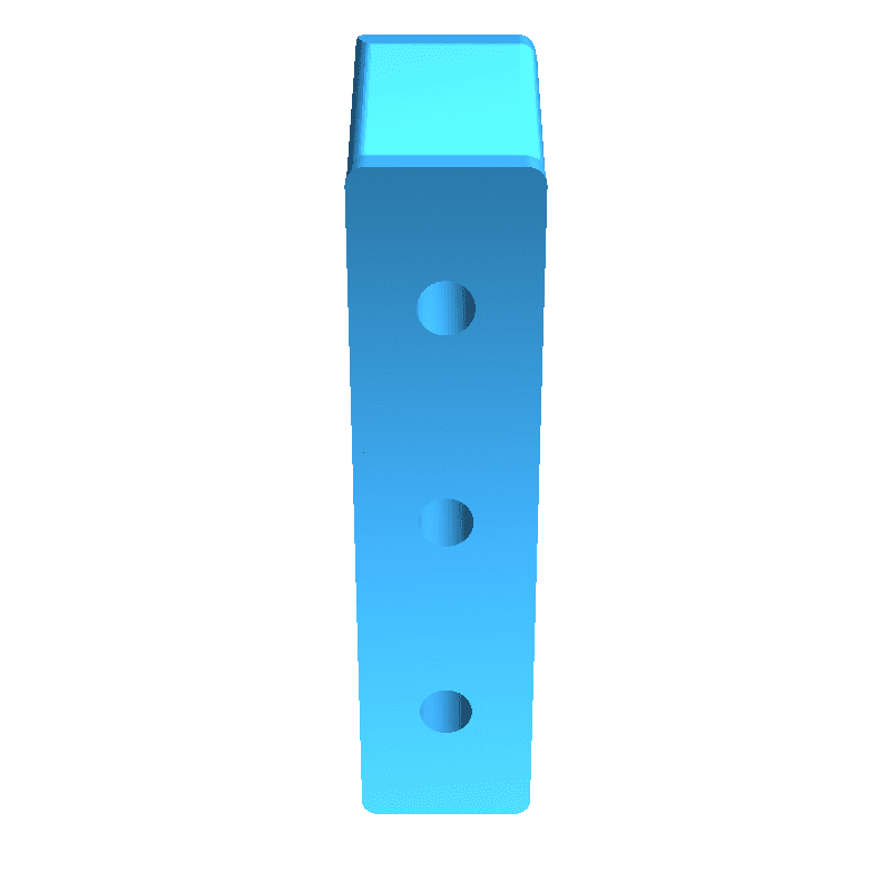 supporto guida din utensili 3D print model - Mito3D