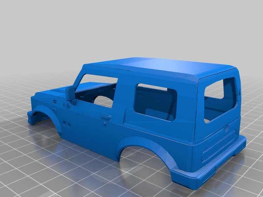 suzuki samurai 1 32 3d modelle download realität wolke 3d print model - Mito3D