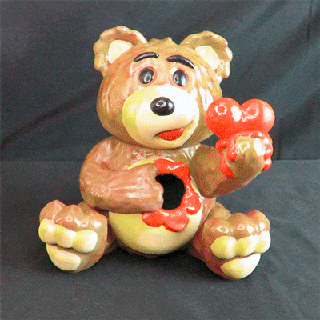 sweet valentine bear Home Decor 3d print model - Mito3D