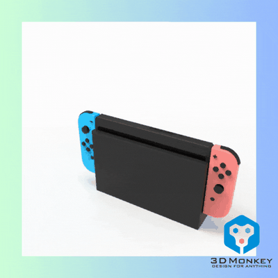 switch game cards stand 3d models download creality cloud accessories 3d print model - Mito3D