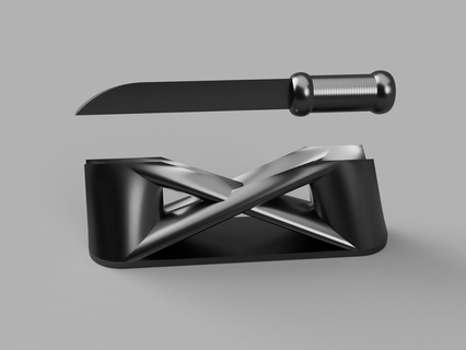 espada juguete cuchillos 3d print model - Mito3D