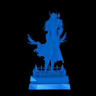 sylvanas personaggi 3d print model - Mito3D