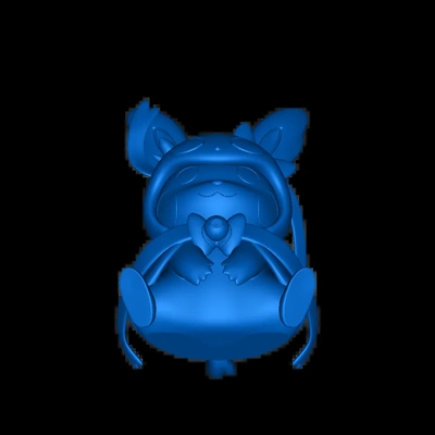 sylveon pikachu 3d modelos descargar crealidad nube 3d print model - Mito3D