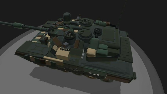 t 131 Amur blindado carros tanques 3d print model - Mito3D