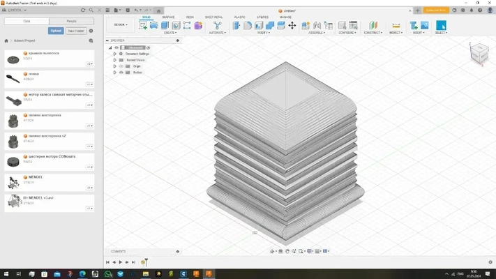 tavolo pin 3d modelli scarica creality nube 3d print model - Mito3D