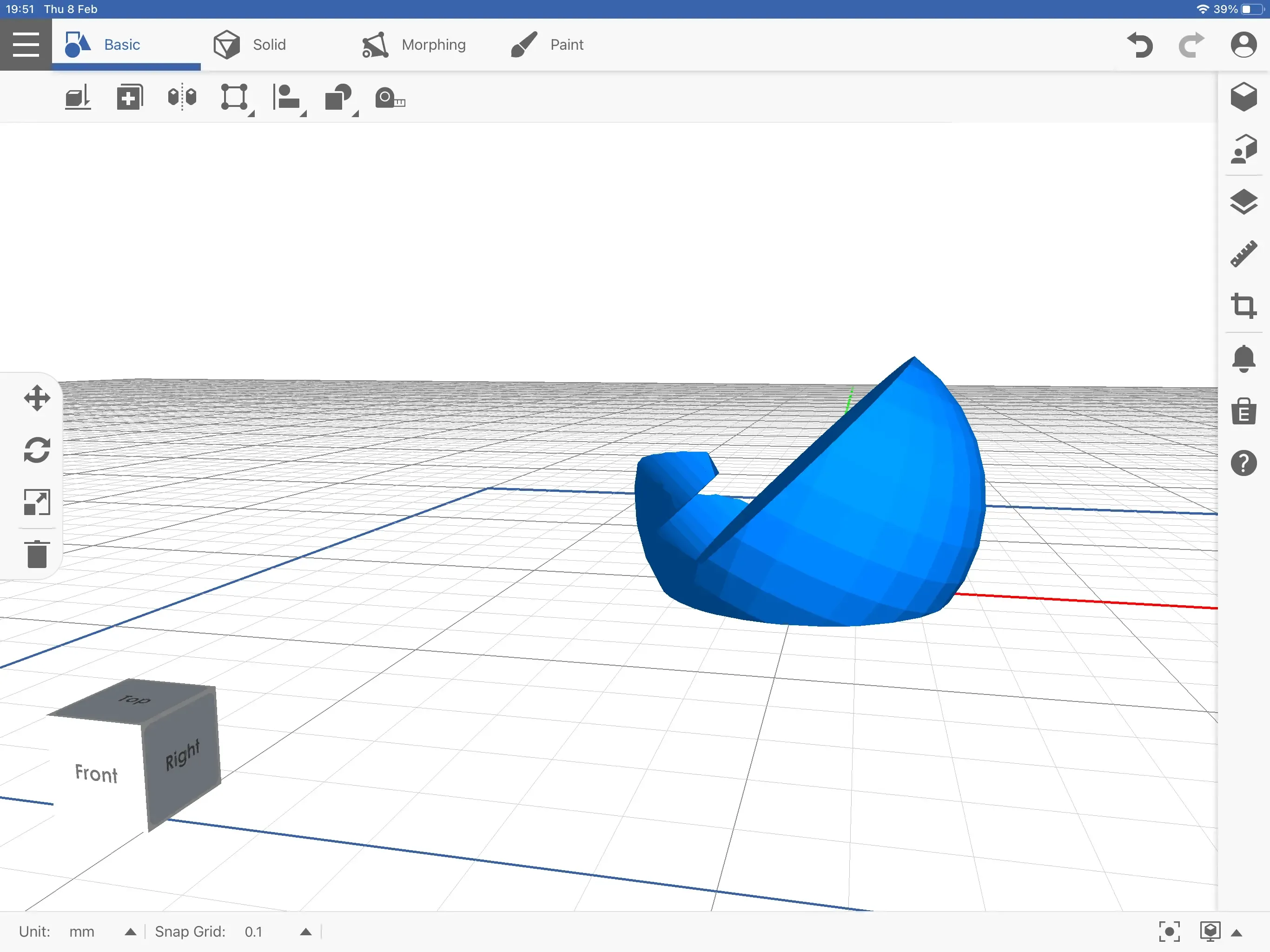 tabelle stand 3d modelle download realität wolke 3D print model - Mito3D