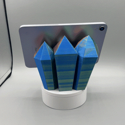 tablette cristal quai 3d modèles télécharger créalité nuage gadgets électronique 3d print model - Mito3D