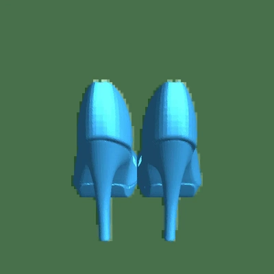 tacones 3d modelos descargar crealidad nube 3d print model - Mito3D