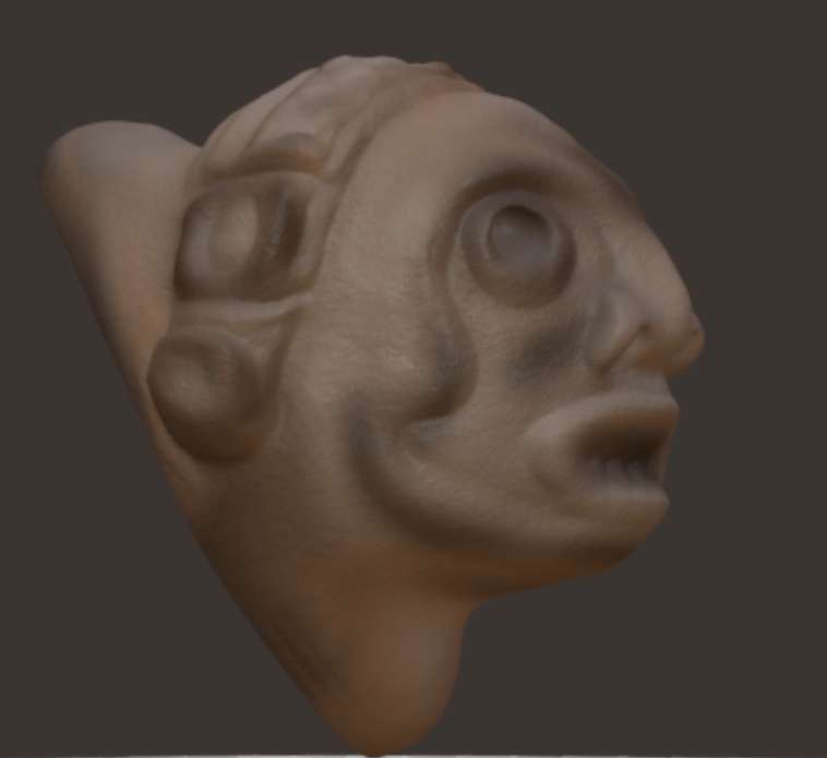 taino ídolo esculturas cultural reliquias 3D print model - Mito3D