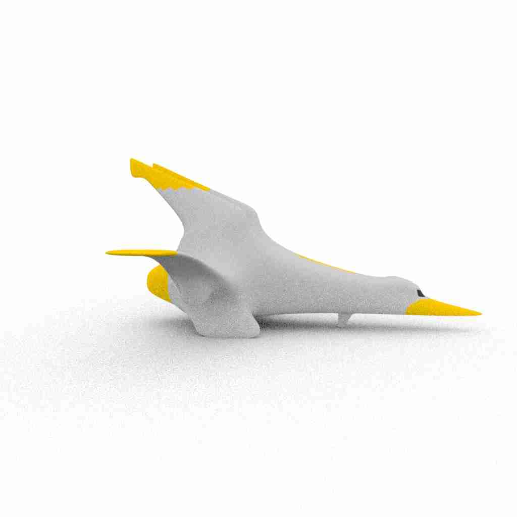 aeronave 3D print model - Mito3D