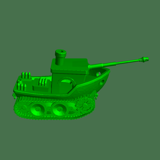 tank tekne 3d modeller indir Creality bulut zırhlı arabalar tanklar 3d print model - Mito3D