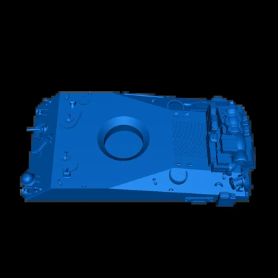 tanque furia 3d modelos descargar crealidad nube 3d print model - Mito3D