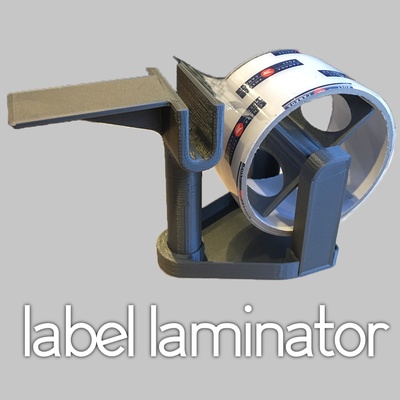 tape dispenser label laminator 3d models download creality cloud 3d print model - Mito3D
