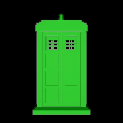 tardis 3d modelle download realität wolke 3d print model - Mito3D