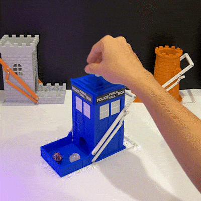 tardis torre tablero juego 3D print model - Mito3D