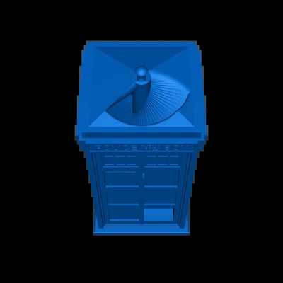 tardis zar kule 3d modeller indir creality bulut 3d print model - Mito3D