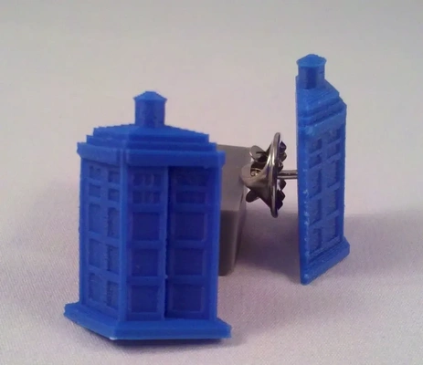 tardis épingle 3d modèles télécharger créalité nuage 3d print model - Mito3D