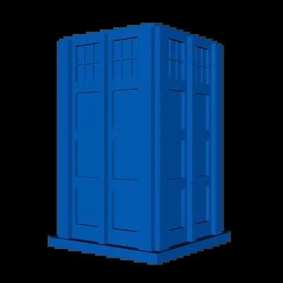 tardis saklamak kutu 3d modeller indir creality bulut 3d print model - Mito3D