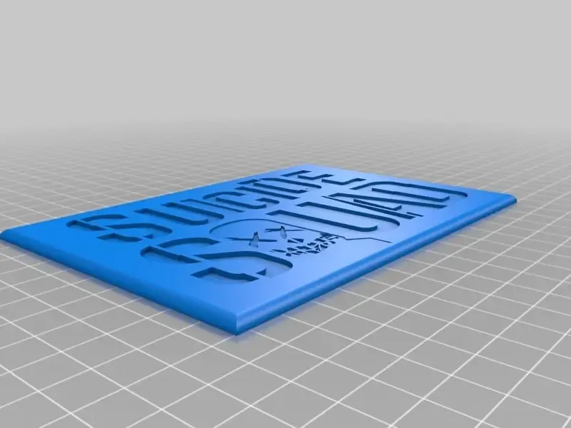 target suicide squad 3d models download creality cloud 3D print model - Mito3D